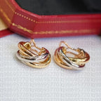 Trinity earrings, classic model