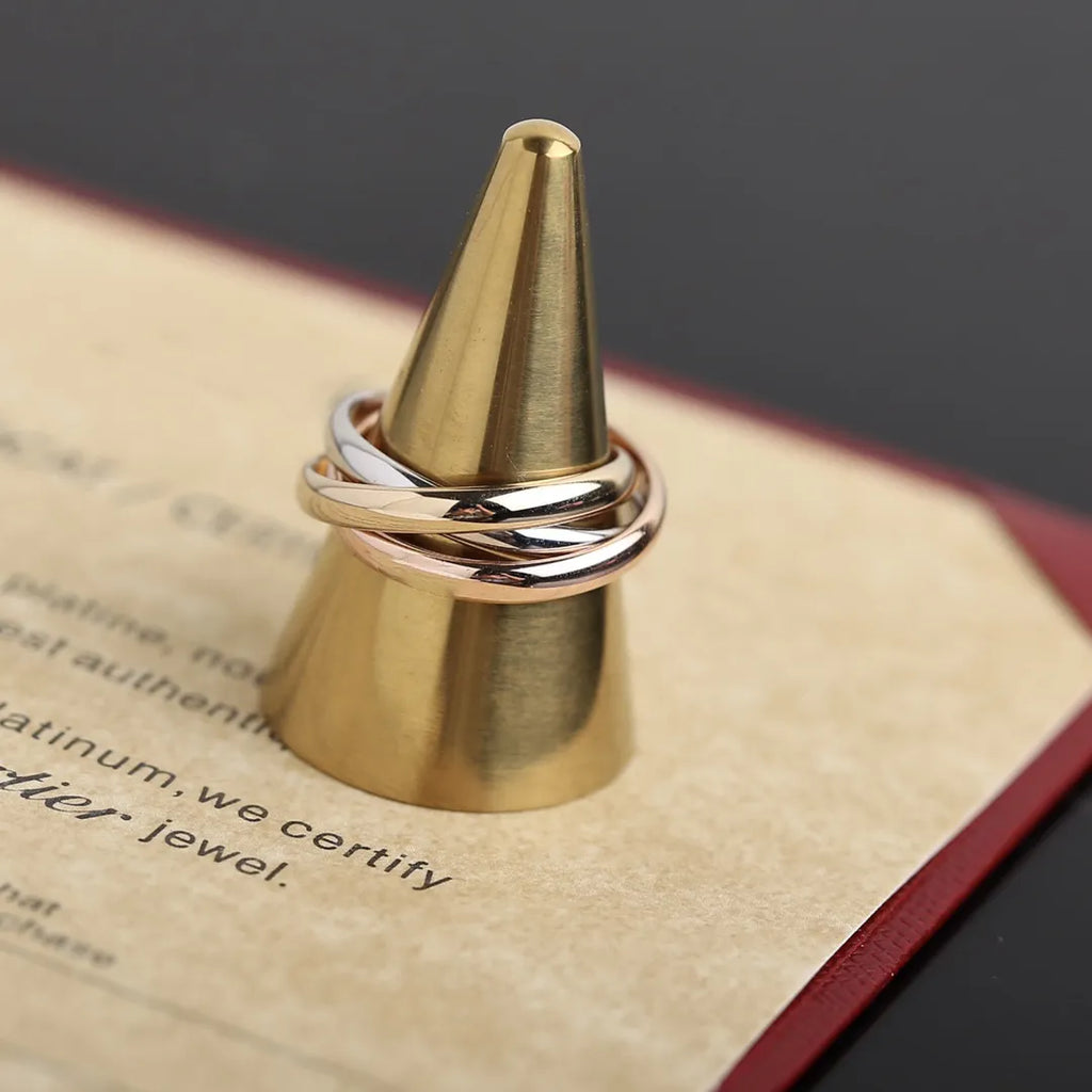 Trinity earrings, classic model