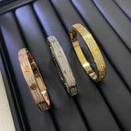 LOVE bracelet, classic model, paved