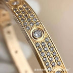 LOVE bracelet, classic model, paved