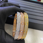 LOVE bracelet, classic model, paved